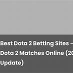 bet on dota 2 matches